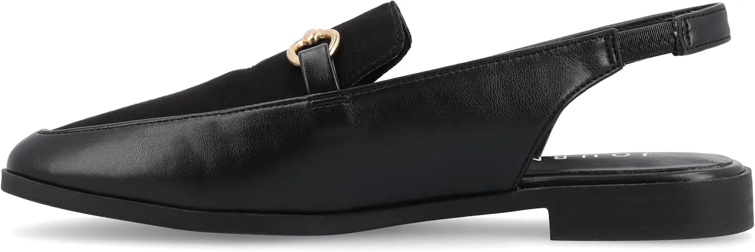 Journee Collection Women's Lainey Slingback Loafer Flats