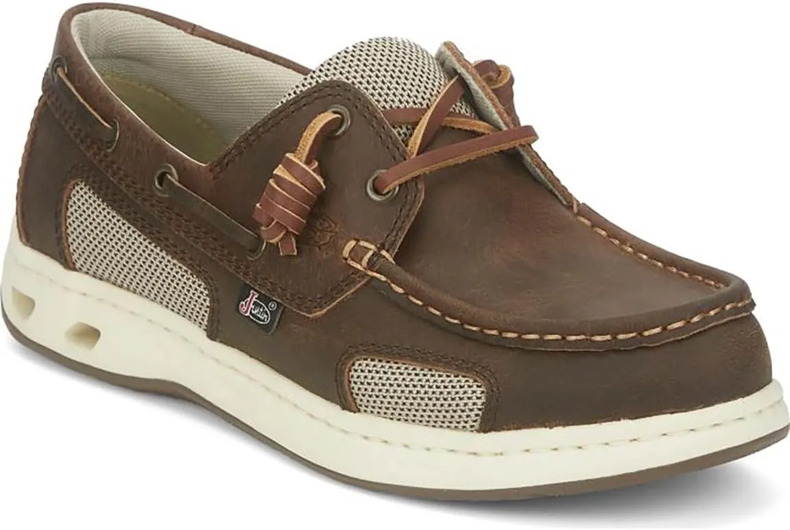 Justin Boots Men's Angler Slip-On Casual Shoe