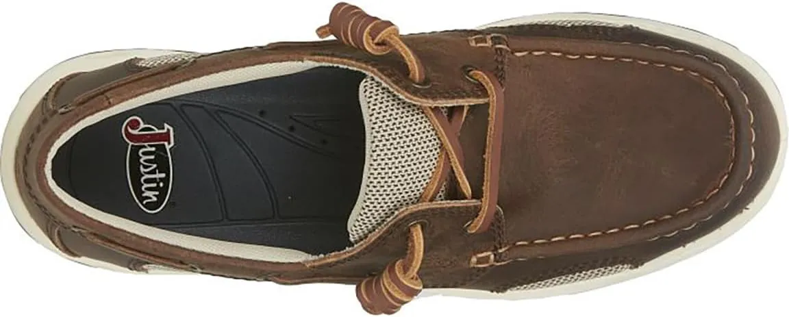 Justin Boots Men's Angler Slip-On Casual Shoe