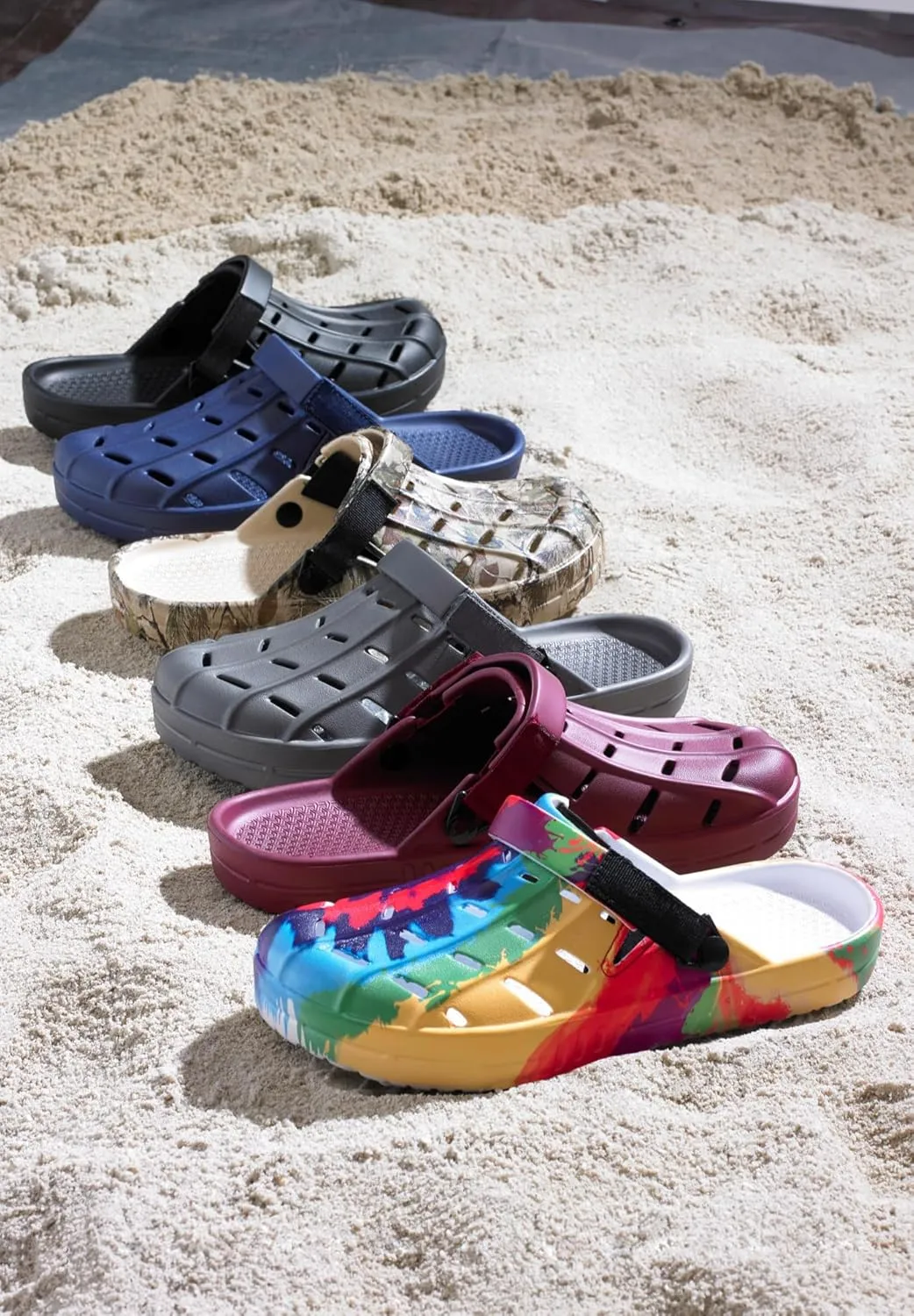 KingSize Men's Rubber Clog Water Shoe