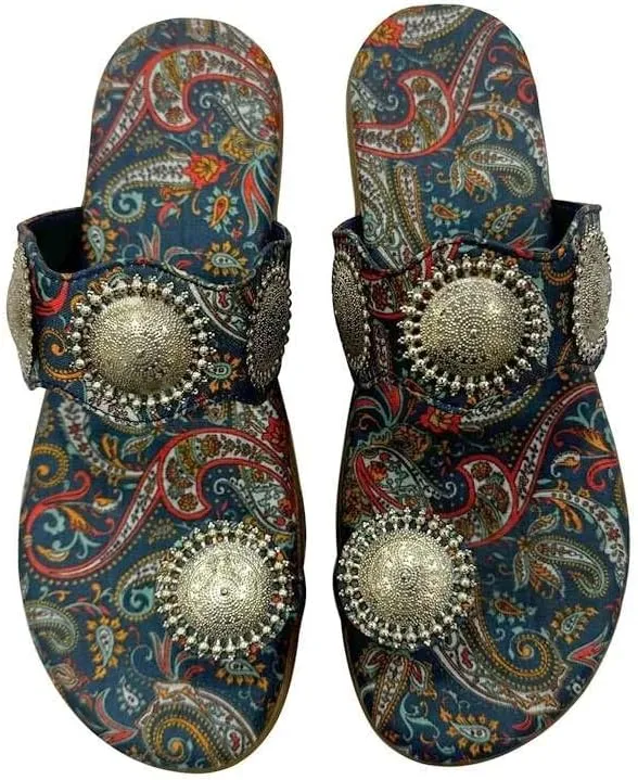 Kolhapuri Chappal For Women's Indian Flat Flip Flop Kolhapuri Sandals For Women Ethnic s Casual Mojaris