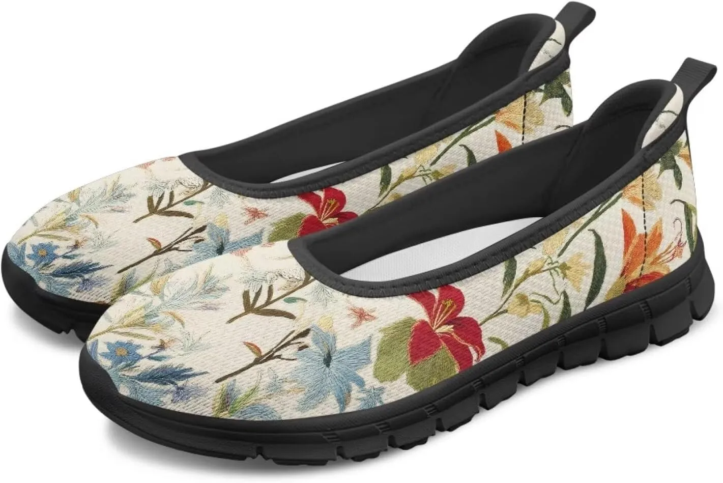 Ladies Slip on Loafer Shoes Womens Flats Shoes Ballet Pregnant Women Work Casual Comfortable