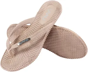 LAVAU Flip Flops for Women, Waterproof Non Slip Thong Sandals for Shower Beach Pool, Recyclable
