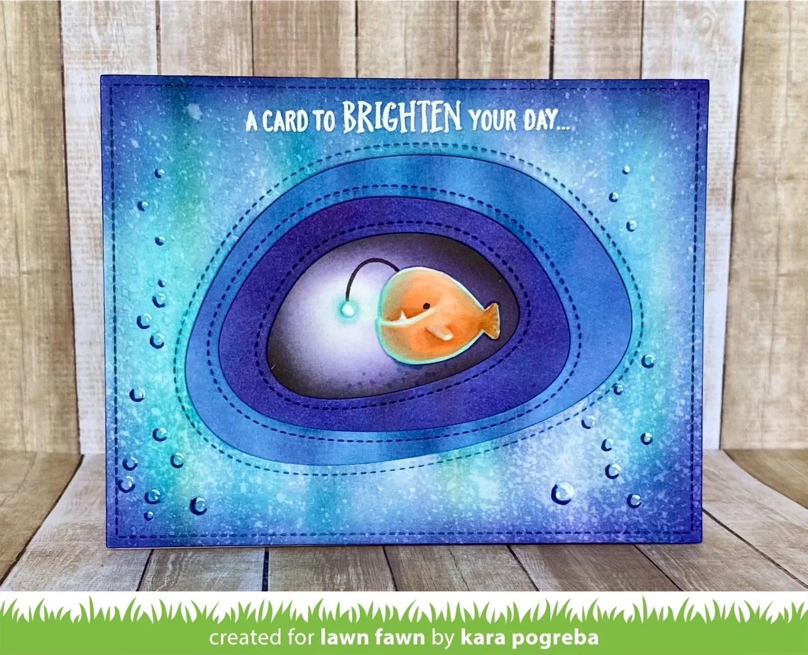 Lawn Fawn - Anglerfish Flip-Flop