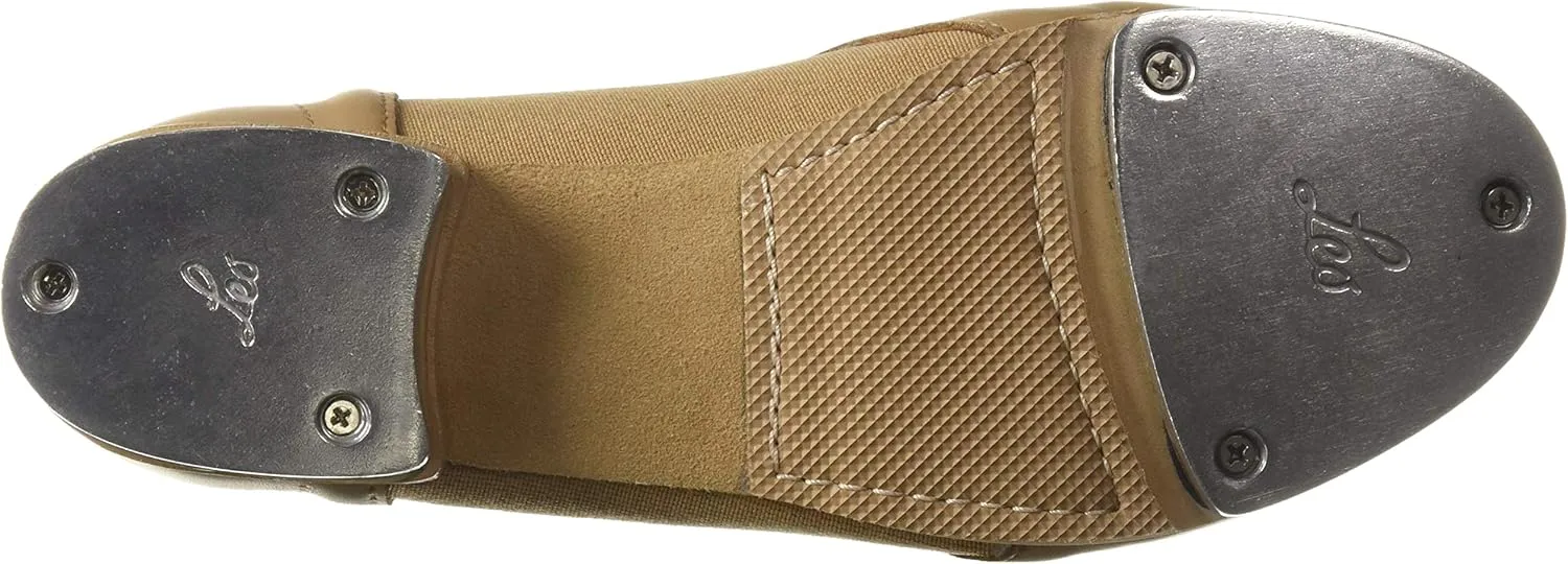 Leo Women's Slip-on Jazz Tap Dance Shoe
