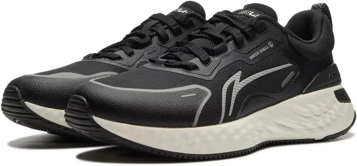 LI-NING Protection Cloud Women Running Shoes Anti Splash Shock-Absorbing Rebound Casual Sports Shoes AGLU244