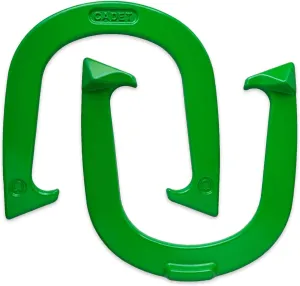Light Weight Cadet Pitching Horseshoes - NHPA Sanctioned for Tournament Play - Drop Forged Steel - One Pair (2 Shoes)
