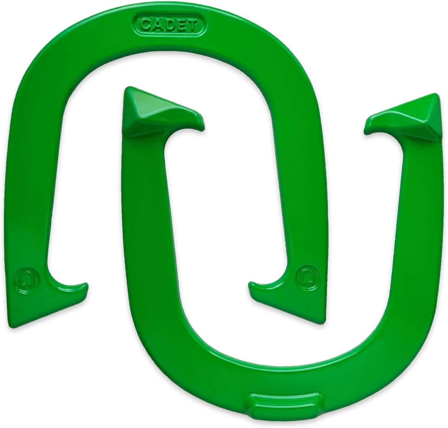 Light Weight Cadet Pitching Horseshoes - NHPA Sanctioned for Tournament Play - Drop Forged Steel - One Pair (2 Shoes)