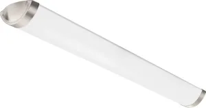 Lithonia Lighting FMLCRSLS 48IN 30K40K50K 90CRI BN Linear Flush Mount with Selectable Color Temperature, 48 in, Brushed Nickel