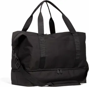 Lo & Sons Catalina Deluxe Weekender - Recycled Poly Large Capacity (49L) Travel Duffel With Shoe Compartment, Luggage Sleeve, Padded Strap | Versatile Durable Bag For Women, Men for Weekend, Carry On
