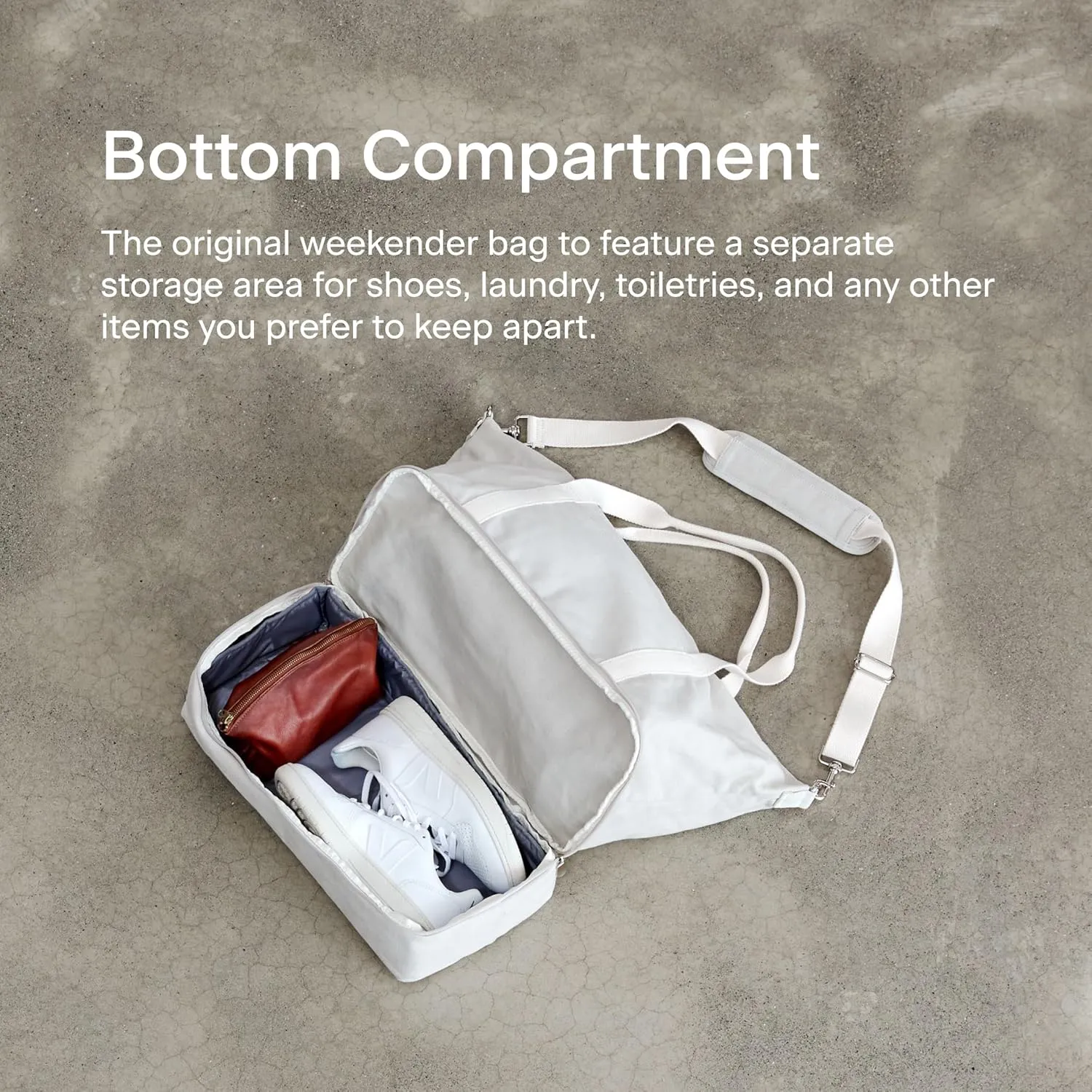 Lo & Sons Original Catalina Deluxe Premium Canvas Duffel Bag – Travel, Gym, Hospital, or Weekender Bag with Shoe Compartment for Men and Women