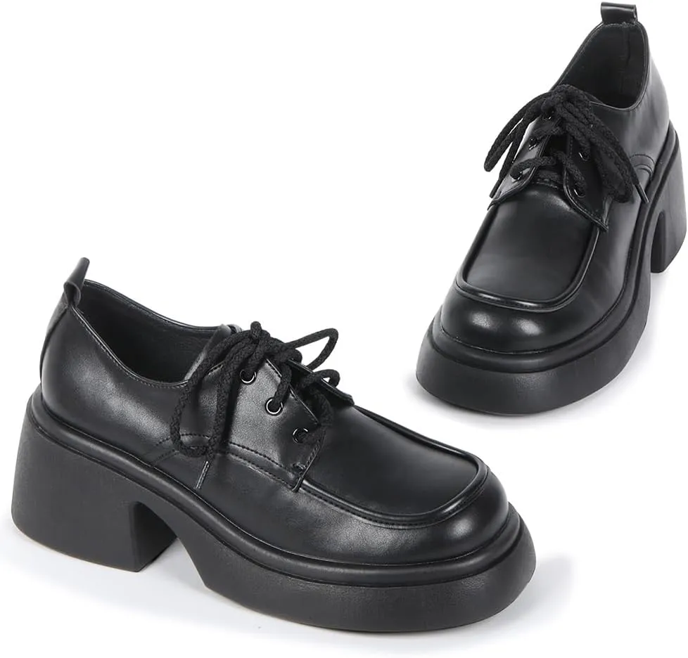 Loafers for Women Platform Chunky Women's Loafers & Slip-ons Penny Loafers for Women Comfort Business Casual Shoes