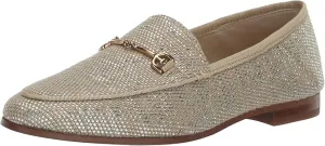 Loraine Retro-inspired Loafers On Heeled Platinum Wide Fashion Toe Almond Sam Best-rated Slip Edelman
