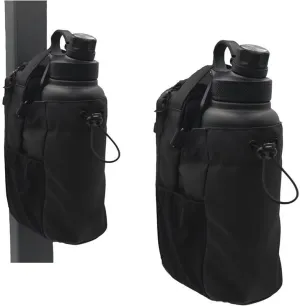 Magnetic Gym Bag for Men and Women 3X Stronger Magnet Gym Pouch Crossbody Water Bottle Sling Bag for Travel, Workout, Sports, Biking
