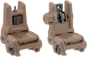 Magpul MBUS 3 Front Sight Bundle with MBUS 3 Rear Sight Set, FDE, MAG1166-MAG1167