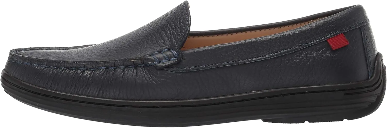 MARC JOSEPH NEW YORK Kids' Leather Boys/Girls Casual Comfort Slip on Moccasin Venetian Loafer Driving Style