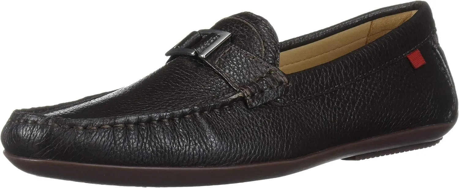 Marc Joseph New York Men's Made in Brazil Leather/Metal Bit Driving Loafer