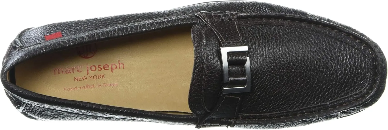Marc Joseph New York Men's Made in Brazil Leather/Metal Bit Driving Loafer