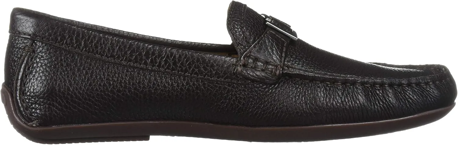 Marc Joseph New York Men's Made in Brazil Leather/Metal Bit Driving Loafer
