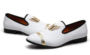 Meijiana Men Loafers Men Luxury Wedding Dress Shoes Fashion Party Shoes for Men