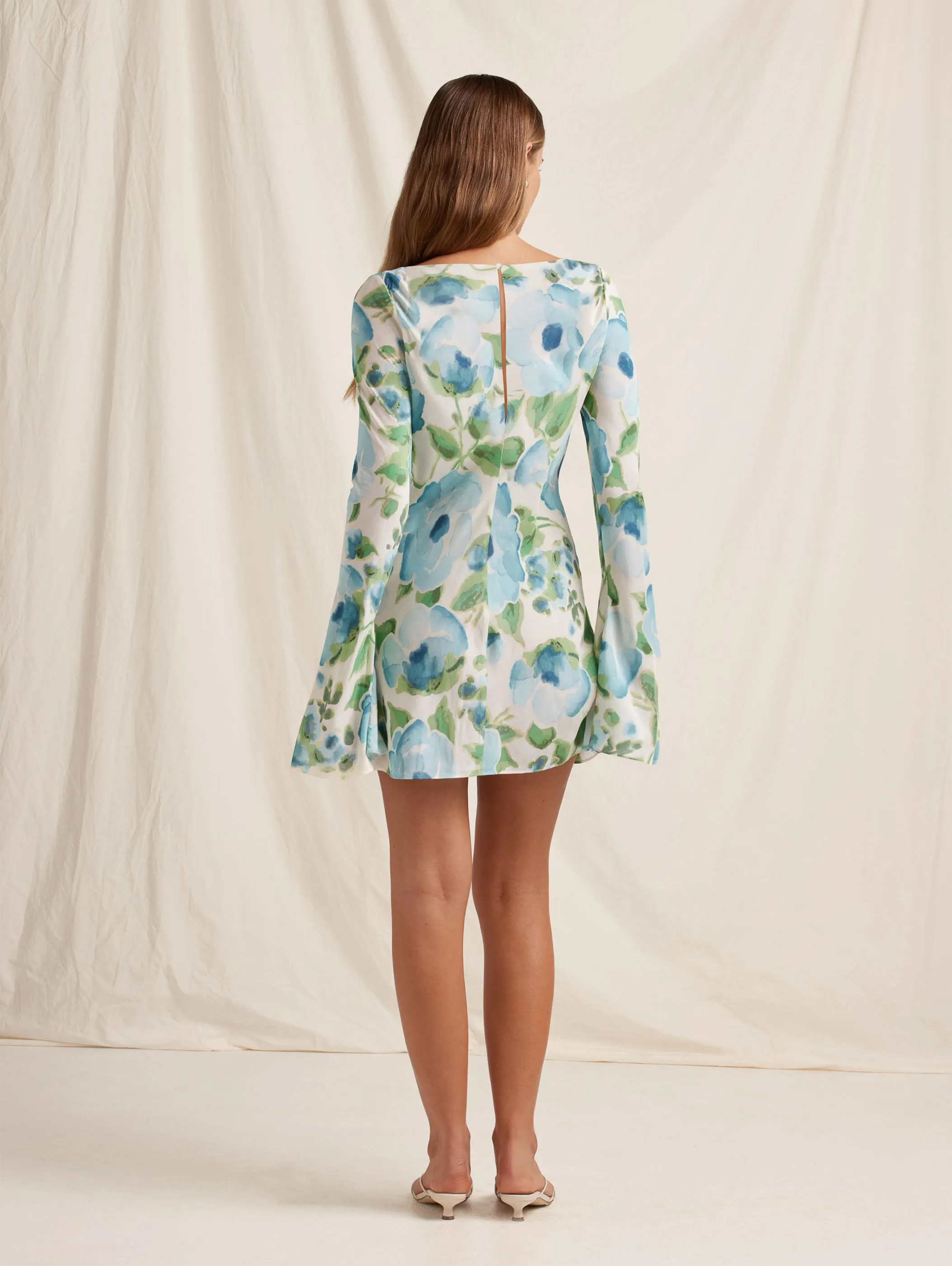 Memento Long Sleeve Mini Dress