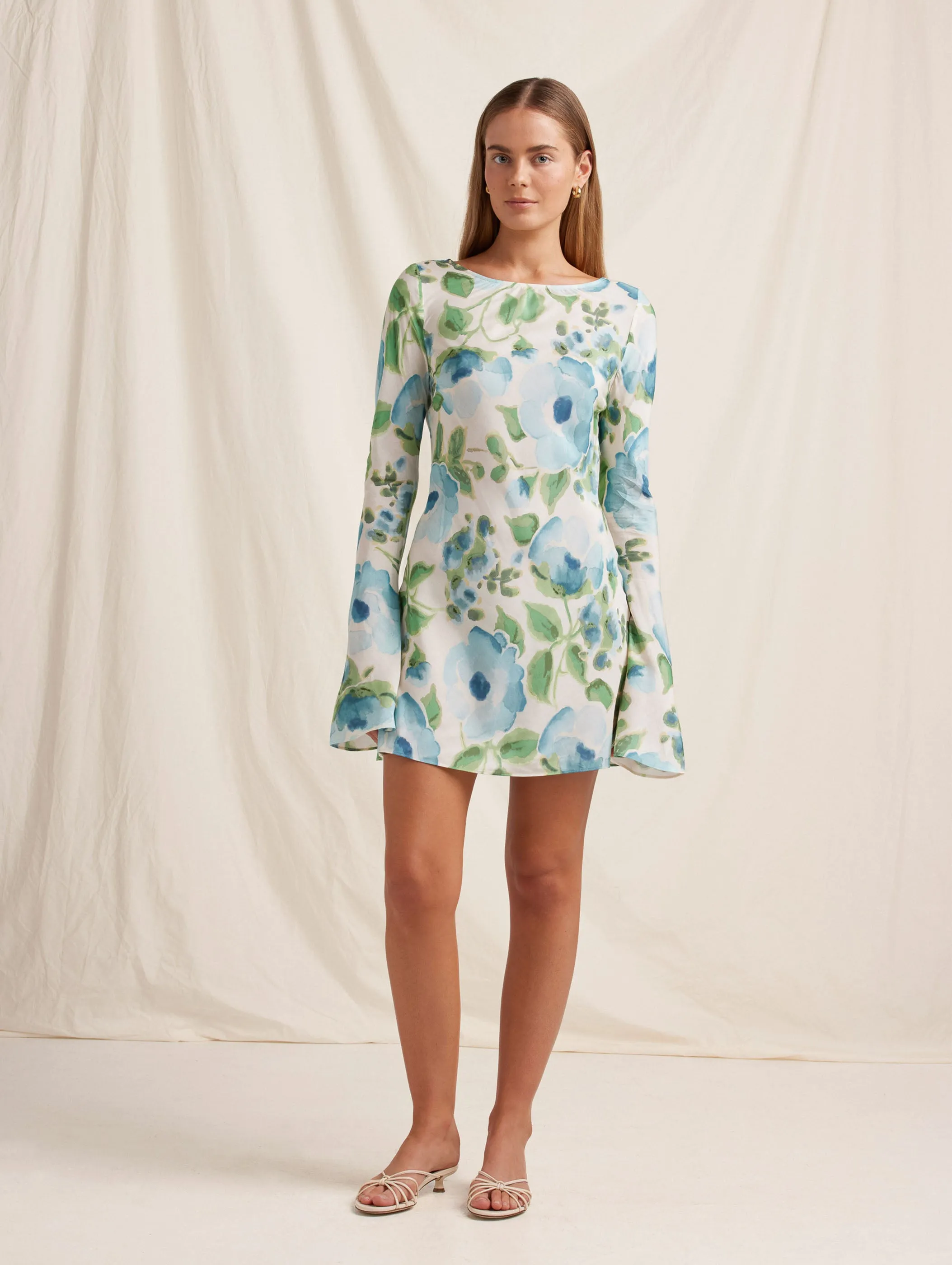 Memento Long Sleeve Mini Dress