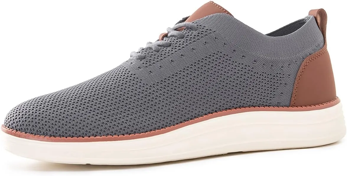 Men's Casual Dress Sneakers Oxfords Business Mesh Breathable Walking Shoes Comfortable