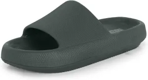 Men's Classic Ultra Soft Sliders/Slippers with Cushion FootBed for Adult | Comfortable & Light Weight | Stylish & Anti-Skid | Waterproof & Everyday Flip Flops for Gents/Boys D-504