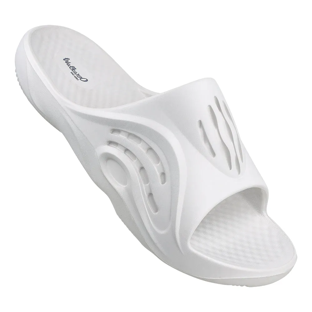 Men's Flip Flop Sliders  - WC4281 Light Grey
