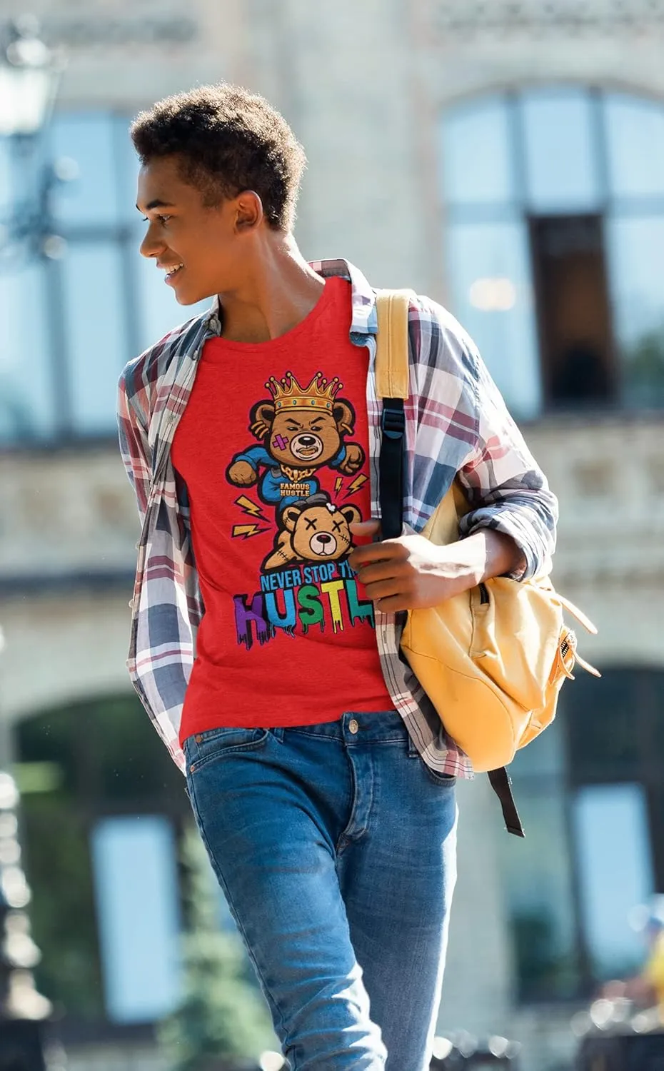 Mens Graphic T-Shirt Urban Streetwear Sneaker Retro Matching Tee, Match Back to Jordan Shoes T Shirt