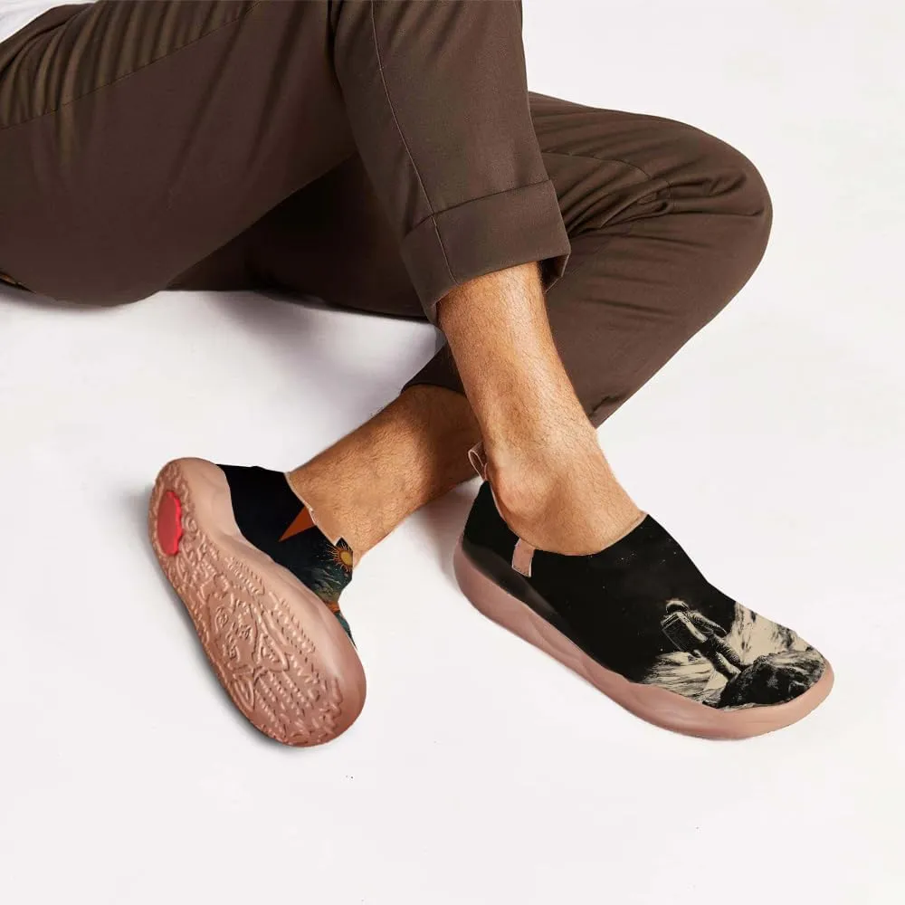 Men's Personalized Loafers All-Season Comfort Slip-on Casual Airflow Walking Sneakers