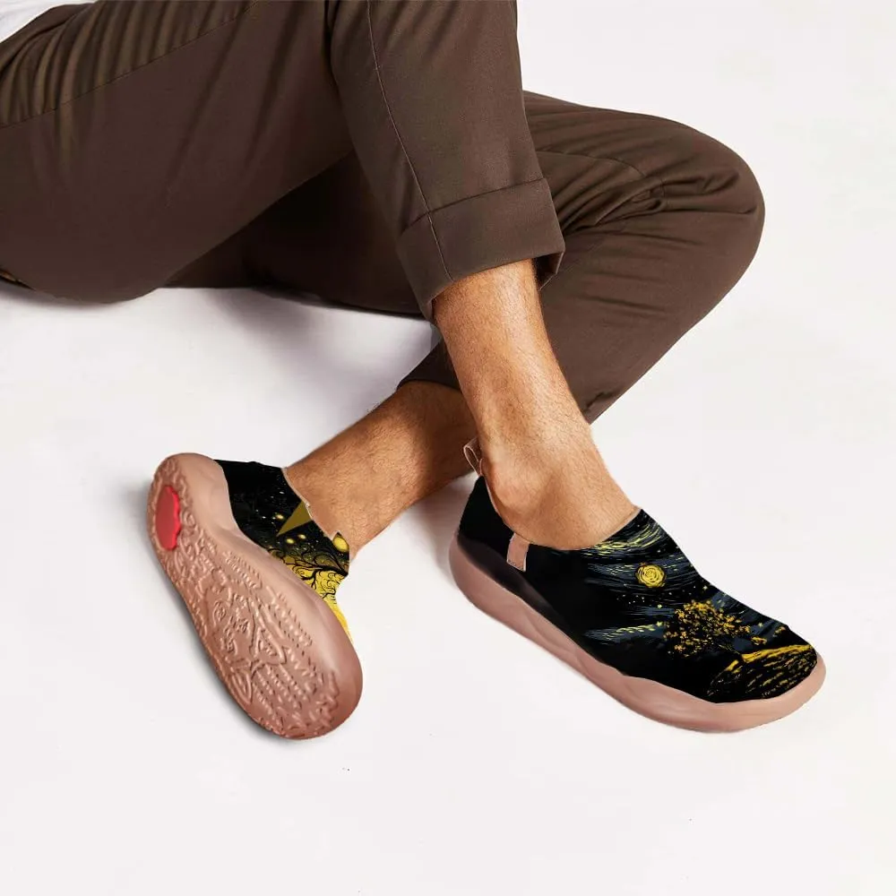 Men's Personalized Loafers All-Season Comfort Slip-on Casual Airflow Walking Sneakers