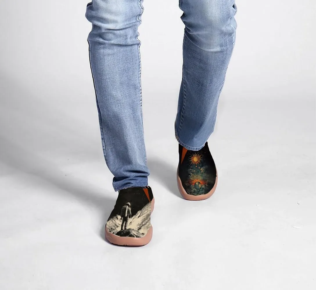 Men's Personalized Loafers All-Season Comfort Slip-on Casual Airflow Walking Sneakers