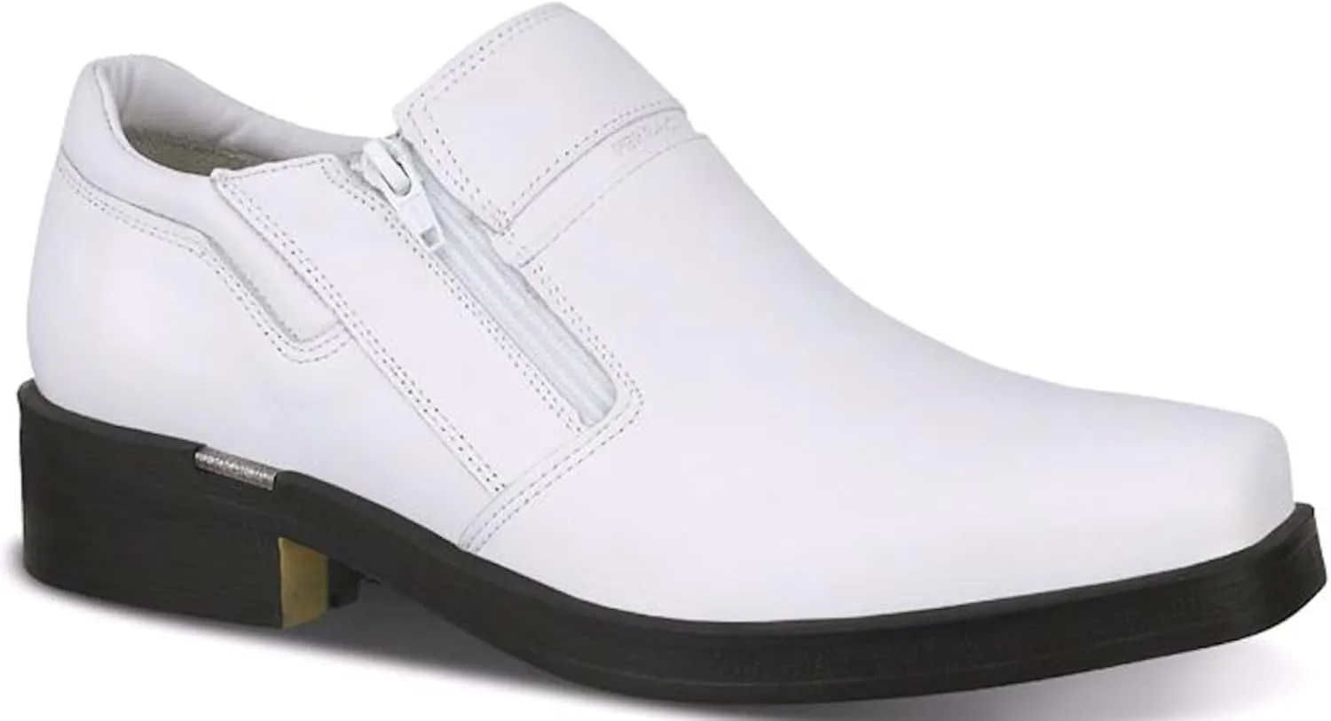 Men's Urban Way Leather Slip-On Shoe with Zipper 6629