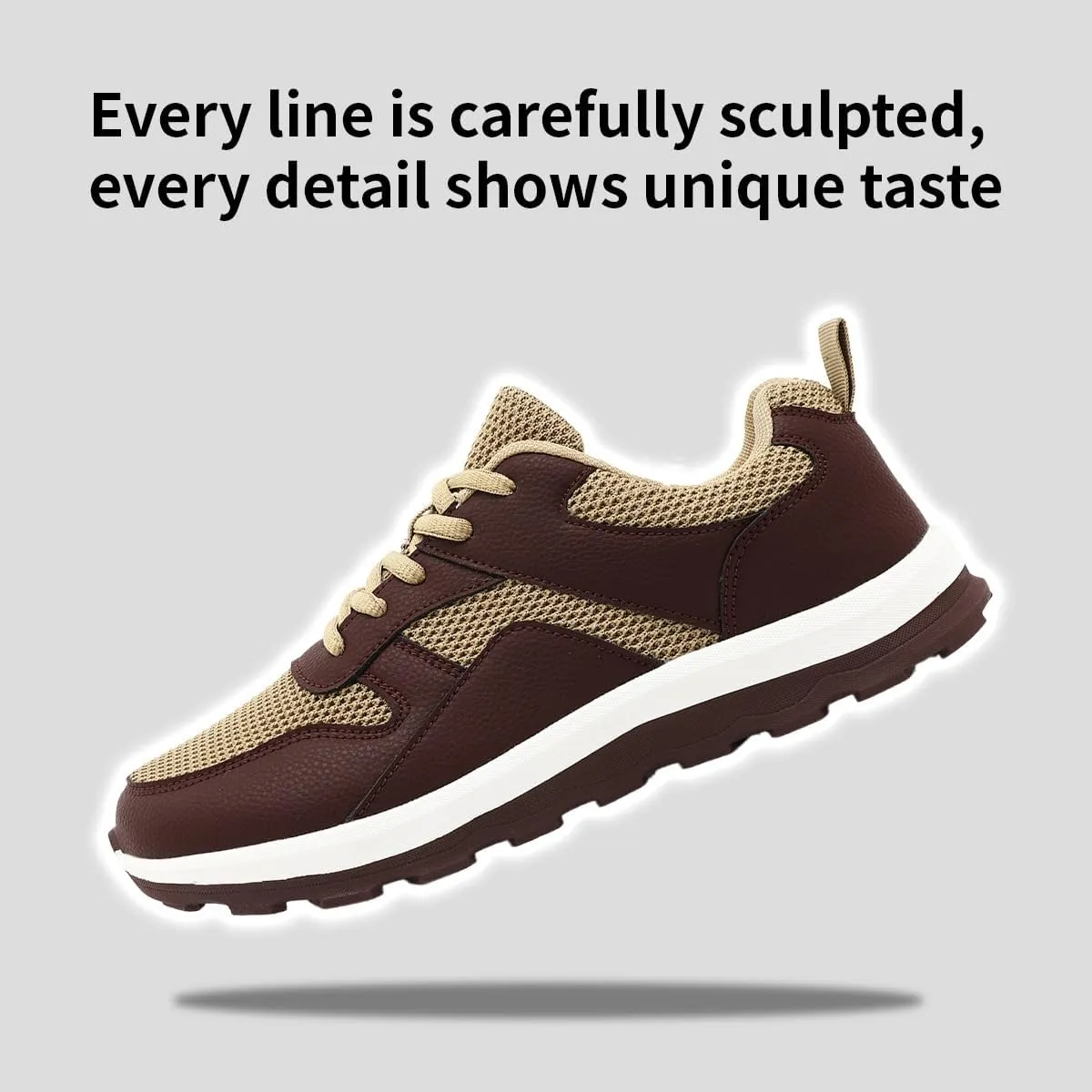 Mens Wide Toe Box Walking Shoes Zero Drop Slip On Sports Sneakers Camp Fitness Flat Sole Running Jogging Breathable Anti-Slip Outdoor Fashion