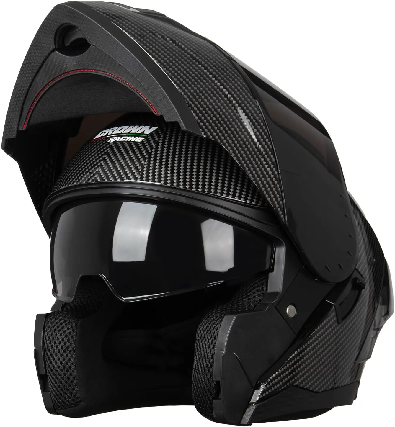 Modular Motorcycle Helmet with Flip-Up Design, DOT Approve with Extra Clear Visor, Full Face Motorcycle Helmets