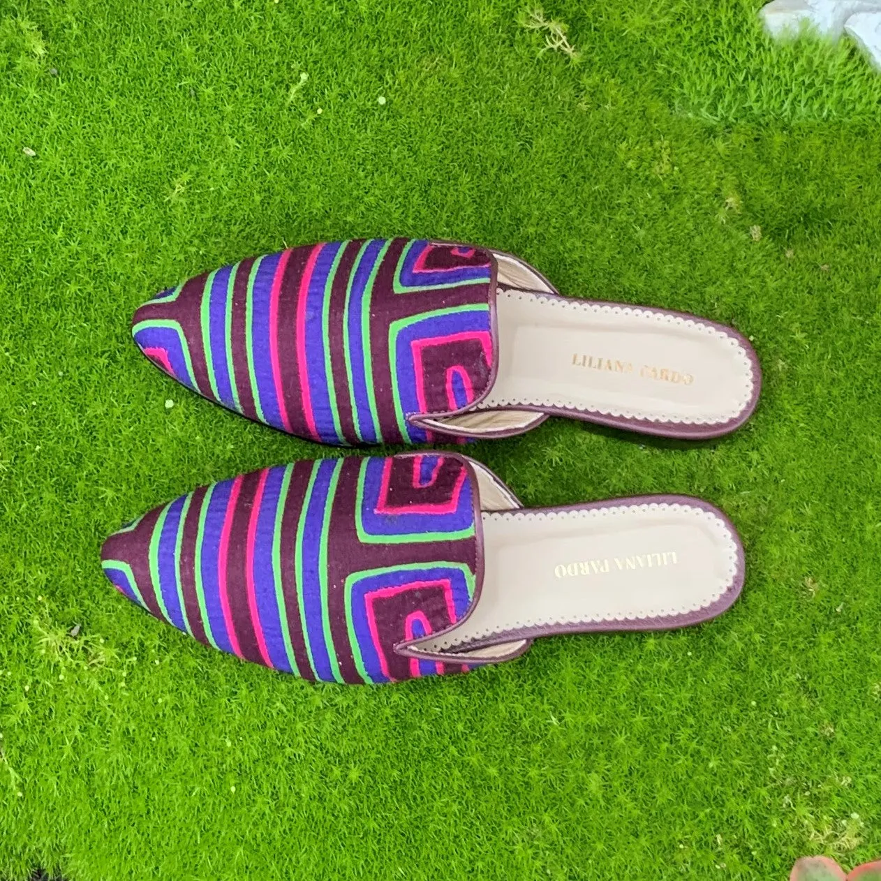 Mola Mules | Vibrant Multicolor