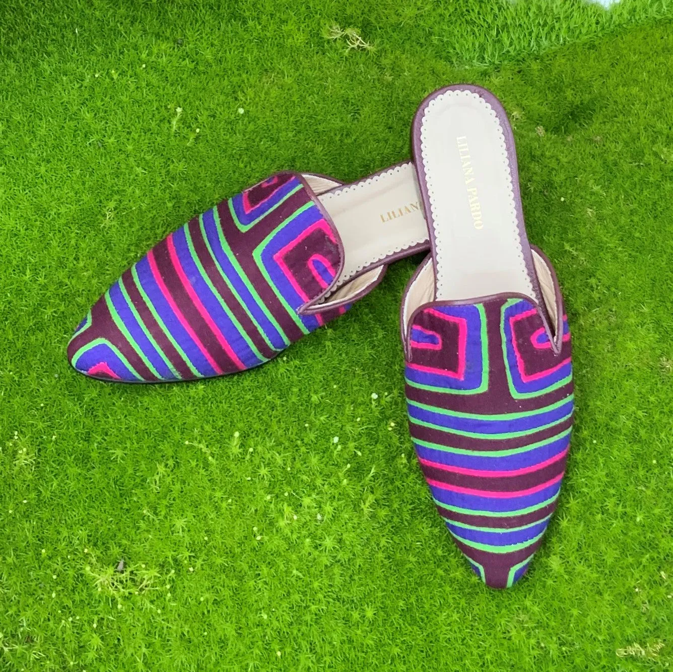 Mola Mules | Vibrant Multicolor