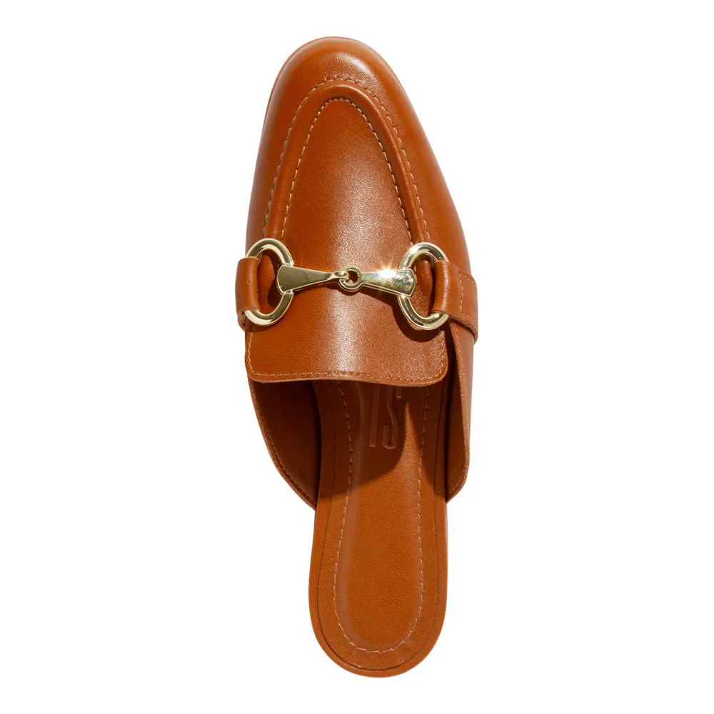 Mule Santa Lolla Marrom Couro Bridão