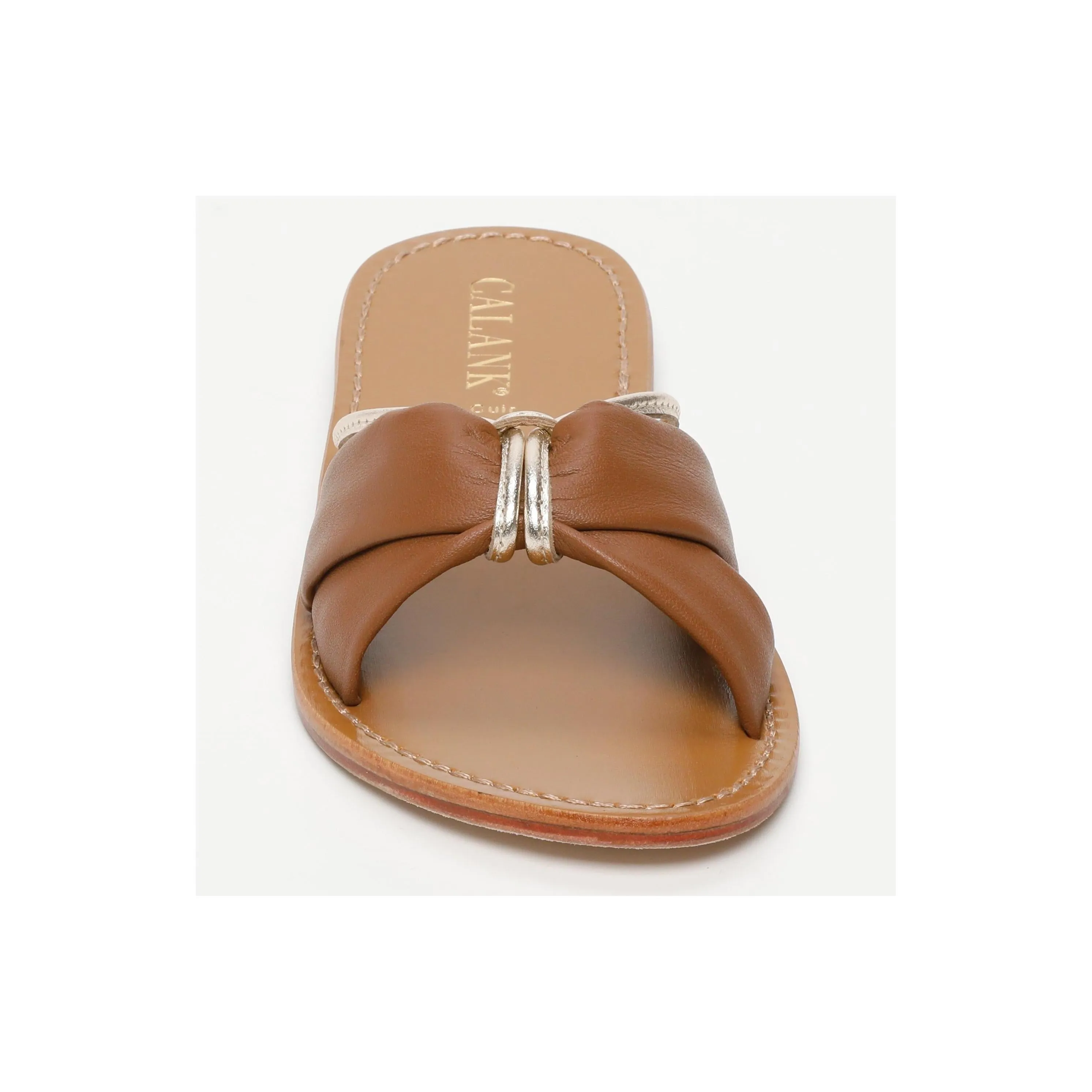 Mules Yacuma - Gold/Camel