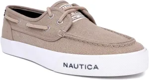Nautica Men's Casual Boat Shoes, Moc-Toe Loafers with Cushioned Insole, Deck Fashion Sneaker