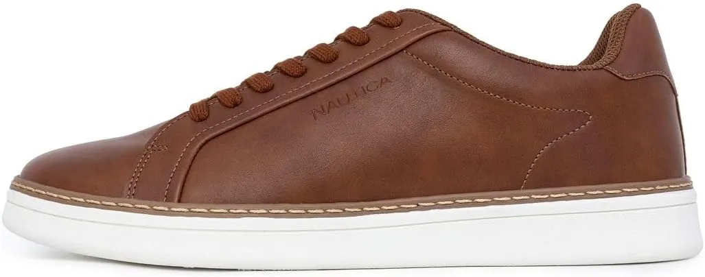 Nautica Men's Classic Lace-Up Low Top Fashion Sneaker Loafer - Stylish and Comfortable Casual Shoe