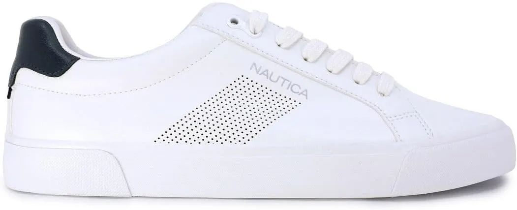 Nautica Men's Classic Lace-Up Low Top Fashion Sneaker Loafer - Stylish and Comfortable Casual Shoe