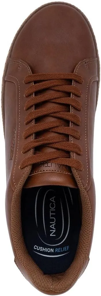 Nautica Men's Classic Lace-Up Low Top Fashion Sneaker Loafer - Stylish and Comfortable Casual Shoe