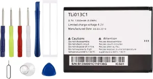 [New] TLi013C1 Replacement Battery for Alcatel One Touch Go Flip Phone 4051S 4044W 4044T 4044O 4044V with Free Toolkit.