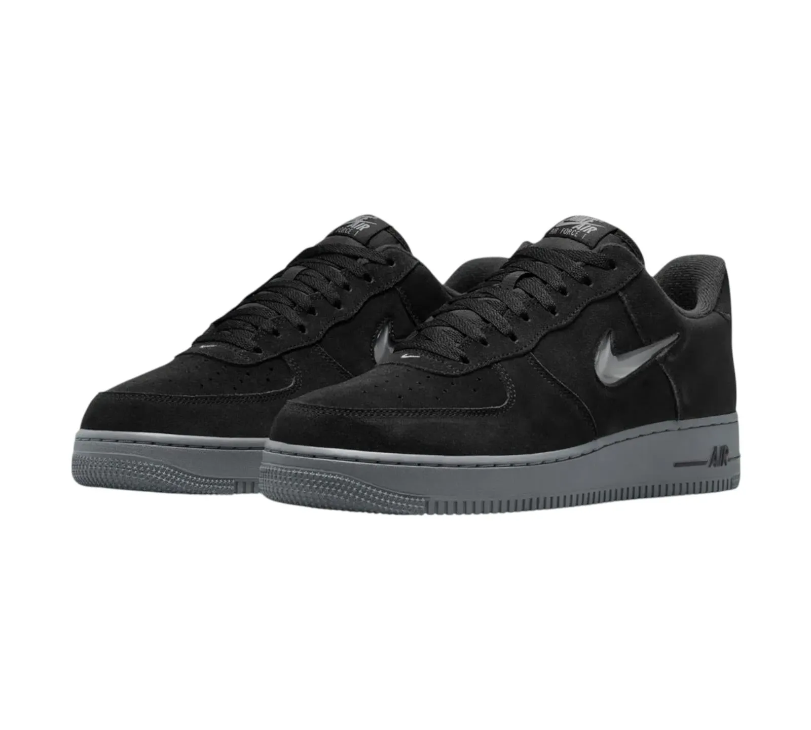 NIKE AIR FORCE 1 LOW '07 JEWEL BLACK COOL GREY