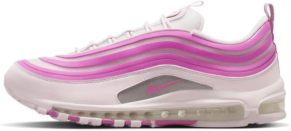 Nike Air Max 97 Men's Shoes (FJ2588-600, Pink Foam/Pink Foam/Playful Pink) Size 11