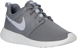 Nike Women's Roshe One Cool Grey/Pure Platinum Ankle-High Cotton Sneaker - 7.5M