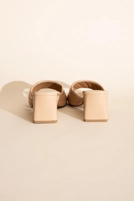 Nina Slide Mule Heels
