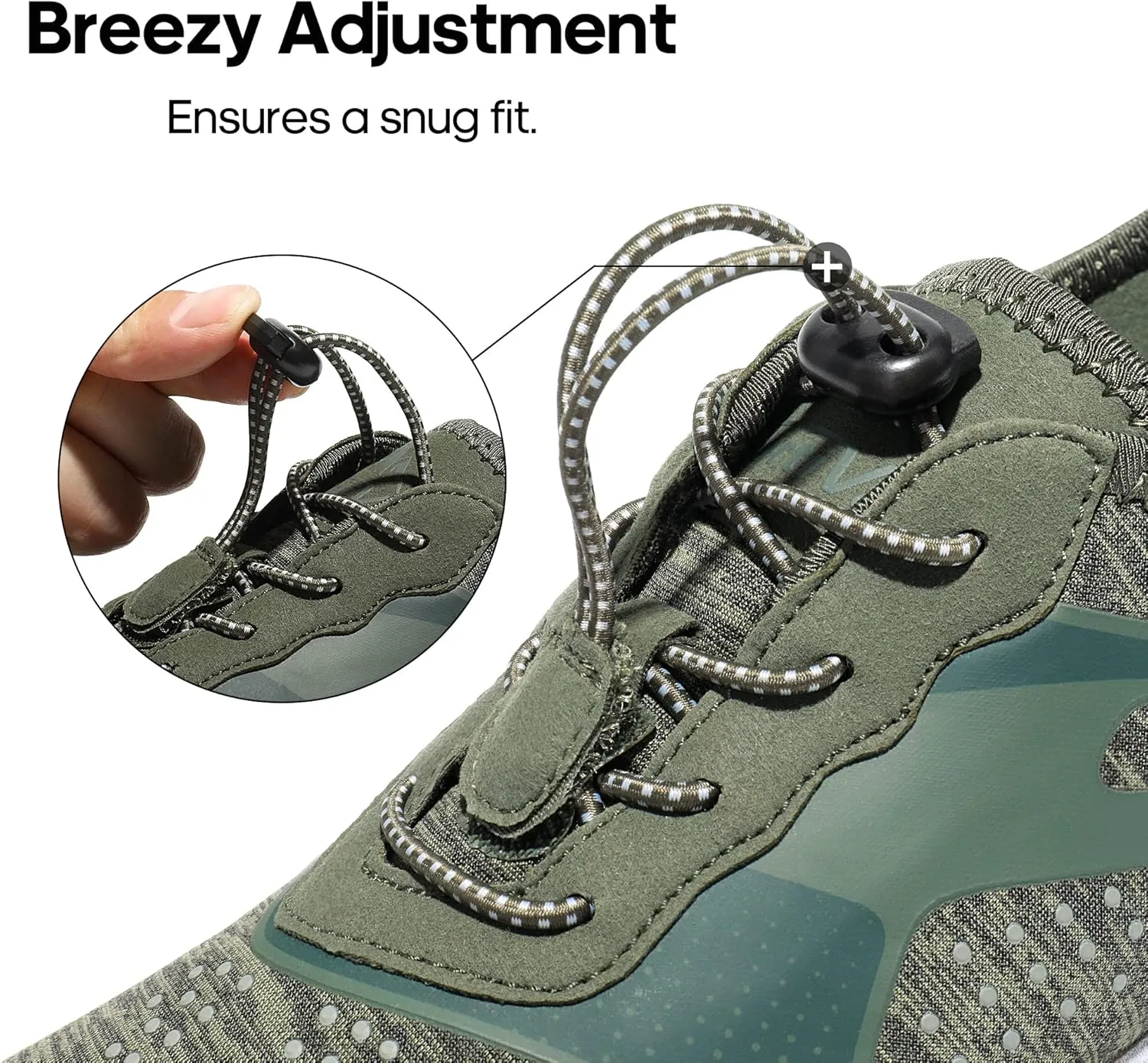 NORTIV 8 Men's Water Shoes Barefoot Athletic Lightweight Sports Aqua Shoes Outdoor Swim Fishing Hiking Diving Surf Walking Water Shoe TREKMAN